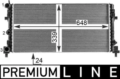 BEHR *** PREMIUM LINE *** MAHLE / KNECHT CR2082000P