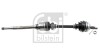 Піввісь Citroen Berlingo/Peugeot Partner 1.6/2.0 HDi 98-11 (R) (25x24x865x48T) (+ABS) FEBI BILSTEIN 181258 (фото 1)