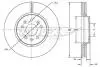 Диск гальмівний (передній) Citroen Picasso II/ Peugeot 308/5008 13-/Opel Combo 18- (304x28) TOMEX TX7263 (фото 1)