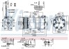 Компресор кондиціонера NISSENS 890022 (фото 5)