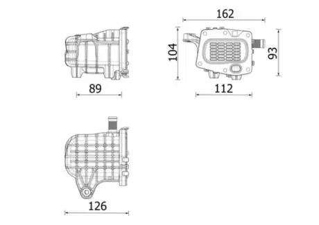 Автозапчасть MAHLE / KNECHT CE41000P