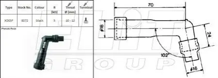 Автозапчасть NGK XD05F