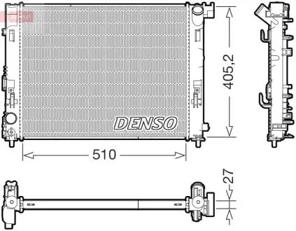 Chodnica NISSAN MICRA V / JUKE 16- DENSO DRM46076