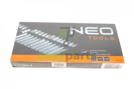 Набір біт комбінований 40 од. NEO TOOLS 06-107