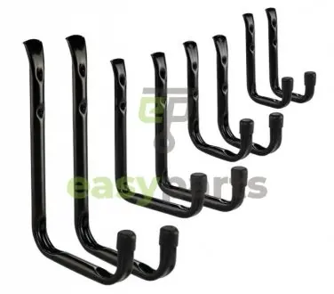 Гачки для зберігання (8шт) + гвинти та дюбелі NEO TOOLS 84-142