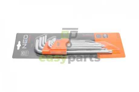 Набір ключів Г-под. Torx T10-T50 NEO TOOLS 09-526