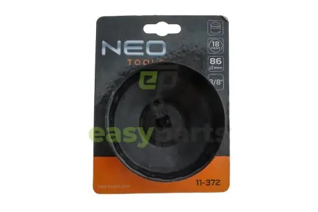 Насадка для заміни масляного фільтра 3/8" 18-гранний (d=86mm) NEO TOOLS 11372