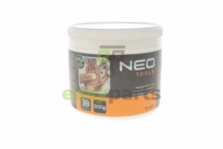 Гель-паста для миття рук 500ml (кремовий) (з шкаралупою насіння кукурудзи) NEO TOOLS 10403