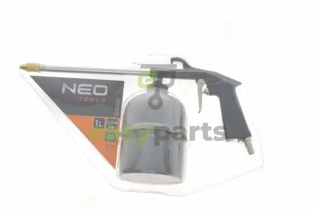 Піcтoлeт піскоструйний з бачком 1L (4 бар) NEO TOOLS 14706