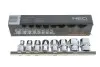 Набір головок SPLINE 1/2" 10-24 мм 8 од. на планці (мультипрофіль, хромовані) NEO TOOLS 08651 (фото 3)