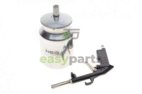 Піcтoлeт піскоструйний з бачком 1L (6 бар/400л/мин) NEO TOOLS 14724