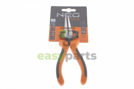Плоскогубці з подовженими губками 6" L-160 мм NEO TOOLS 01013