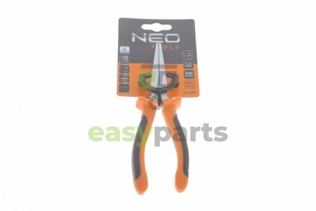 Плоскогубці з подовженими губками 6" L-160 мм NEO TOOLS 01019