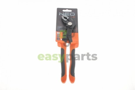 Плоскогубці переставні 9,5" L-240 мм NEO TOOLS 01200