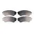 KLOCKI HAMULCOWE CHEVROLET OPALA SALOON FORD RANGER (ER, EQ, R_), RANGER (ET) MAZDA B-SERI 71-15 PRZOD SZT Optimal BP12491 (фото 1)