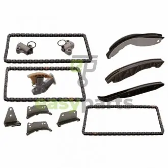 Комплект ланцюга ГРМ Hyundai H-1 (TQ)/Kia Sorento I (JC) 2.5CRDi 01- SWAG 91100140