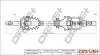 Піввісь Renault Kangoo 1.5dCI 05- (L) (23x26x621) DR!VE+ DP2110100811 (фото 1)