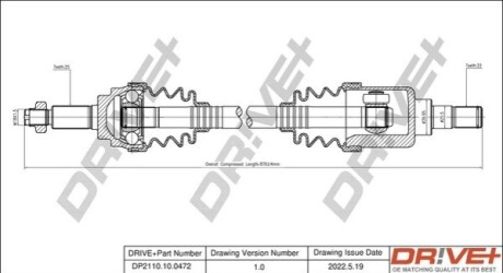 P├ô┼üO┼Ü NAP─śDOWA OPEL AGILA 08- PRAWA DR!VE+ DP2110100472