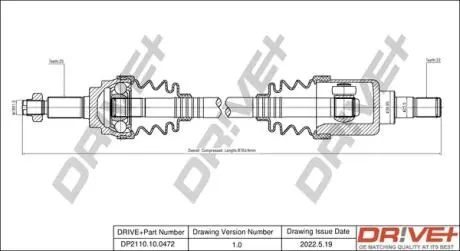 P├ô┼üO┼Ü NAP─śDOWA OPEL AGILA 08- PRAWA DR!VE+ DP2110100472