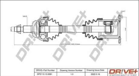 P├ô┼üO┼Ü NAP─śDOWA VW GOLF 97-05 PRAWA DR!VE+ DP2110100081