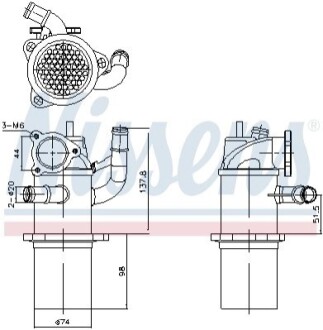 Автозапчасть NISSENS 989423