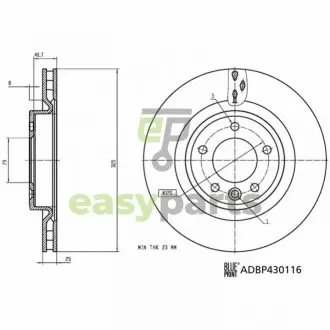Автозапчасть BLUE PRINT ADBP430116
