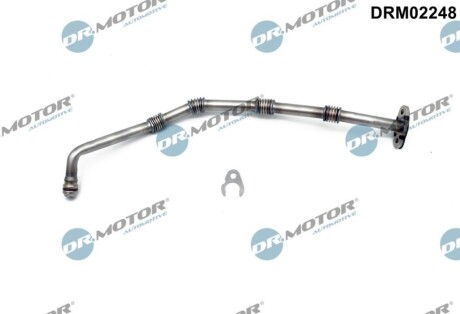 Трубка турбокомпресора DR MOTOR DRM02248