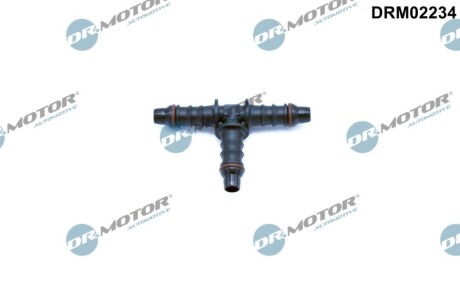 Штуцер Т-подiбний 8mm DR MOTOR DRM02234