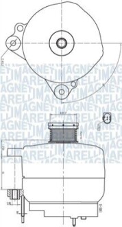 ALTERNATOR AUDI,SEAT,SKODA MAGNETI MARELLI 063732190010