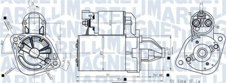 Автозапчасть MAGNETI MARELLI 063721462010