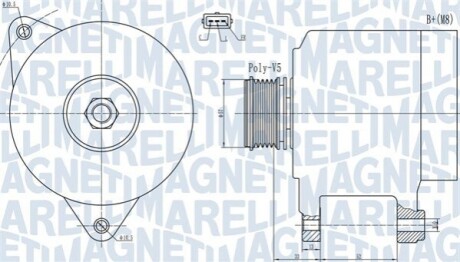 Автозапчасть MAGNETI MARELLI 063732133010