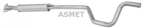 Передній глушник,випускна сист ASMET 30009 (фото 1)