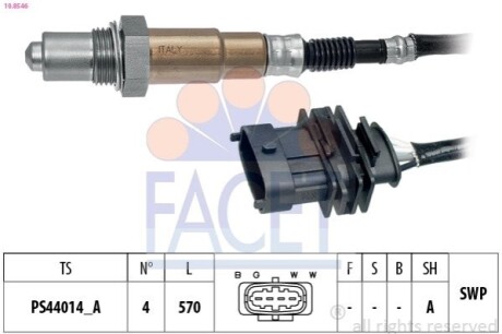 SONDA LAMBDA FACET 108546