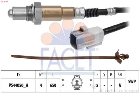 SONDA LAMBDA FACET 108547