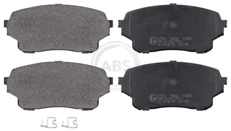 Гальмiвнi колодки дисковi A.B.S. 37503