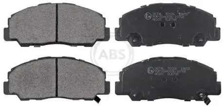 Гальмівні колодки, дискове гальмо (набір) A.B.S. 36736