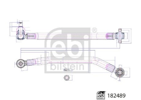 Автозапчасть FEBI BILSTEIN 182489