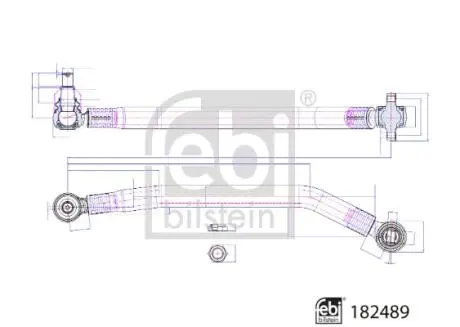 Автозапчасть FEBI BILSTEIN 182489