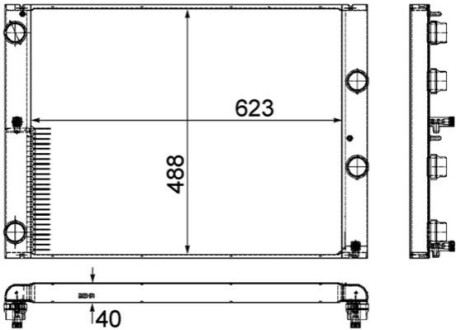 Автозапчасть MAHLE / KNECHT CR1158000P