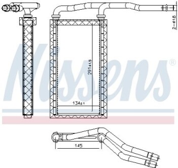 Автозапчасть NISSENS 707208