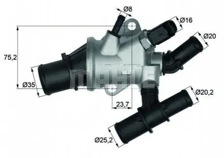 Термостат BEHR TI16288
