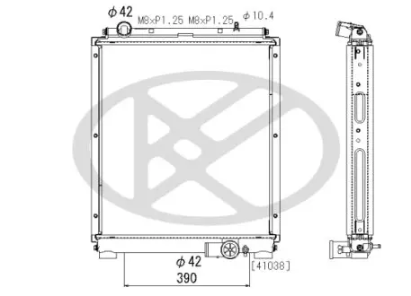 Радіатор KOYORAD PL033458R