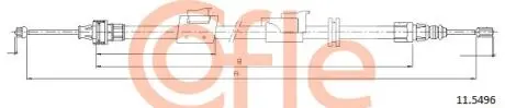 LINKA - HAMULEC RECZNY COF 11.5496 COFLE 92115496 (фото 1)