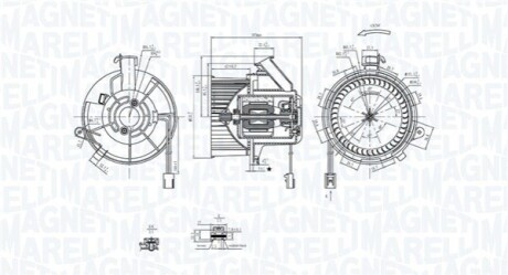 Вентиляторы кабины MAGNETI MARELLI 069412290010