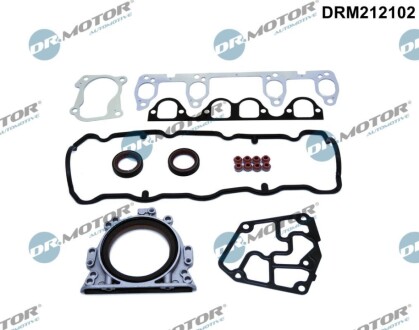 Комплект прокладок двигуна 16 елементiв DR MOTOR DRM212102