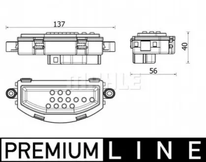Фото автозапчасть MAHLE / KNECHT ABR158000P Автозапчасть MAHLE / KNECHT ABR158000P