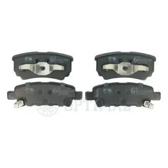 KLOCKI HAMULCOWE CHRYSLER SEBRING (JS) DODGE AVENGER, CALIBER JEEP COMPASS (MK49), PATRIOT 00-12 TYL SZT Optimal BP12356