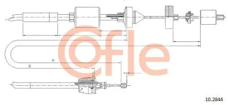 LINKA SPRZEGLA COF 10.2844 COFLE 92102844 (фото 1)