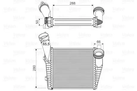 Інтеркулер Valeo 818814