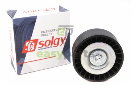 Ролик генератора Fiat Doblo/Ducato/ Opel Combo 1.6-2.0 D 10- (паразитний) (65х25.5) Solgy 110042 (фото 1)